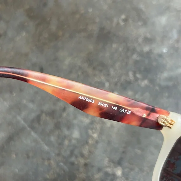 Vivienne Westwood Anglomania Sunglasses w/ Matte Frost frames & Tortoise Arms - Picture 2 of 10